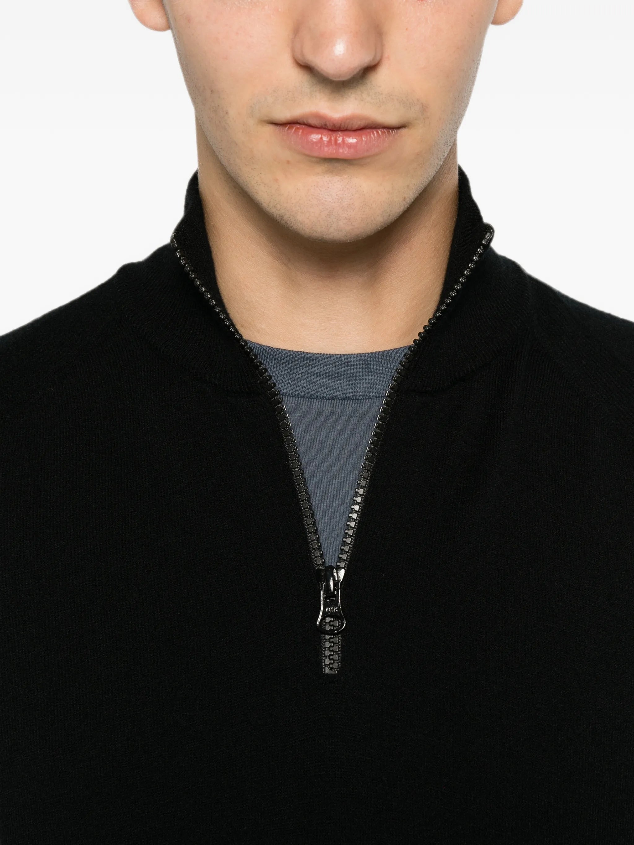 Stone Island Stone Island Quarter-zip Sweater, view 2