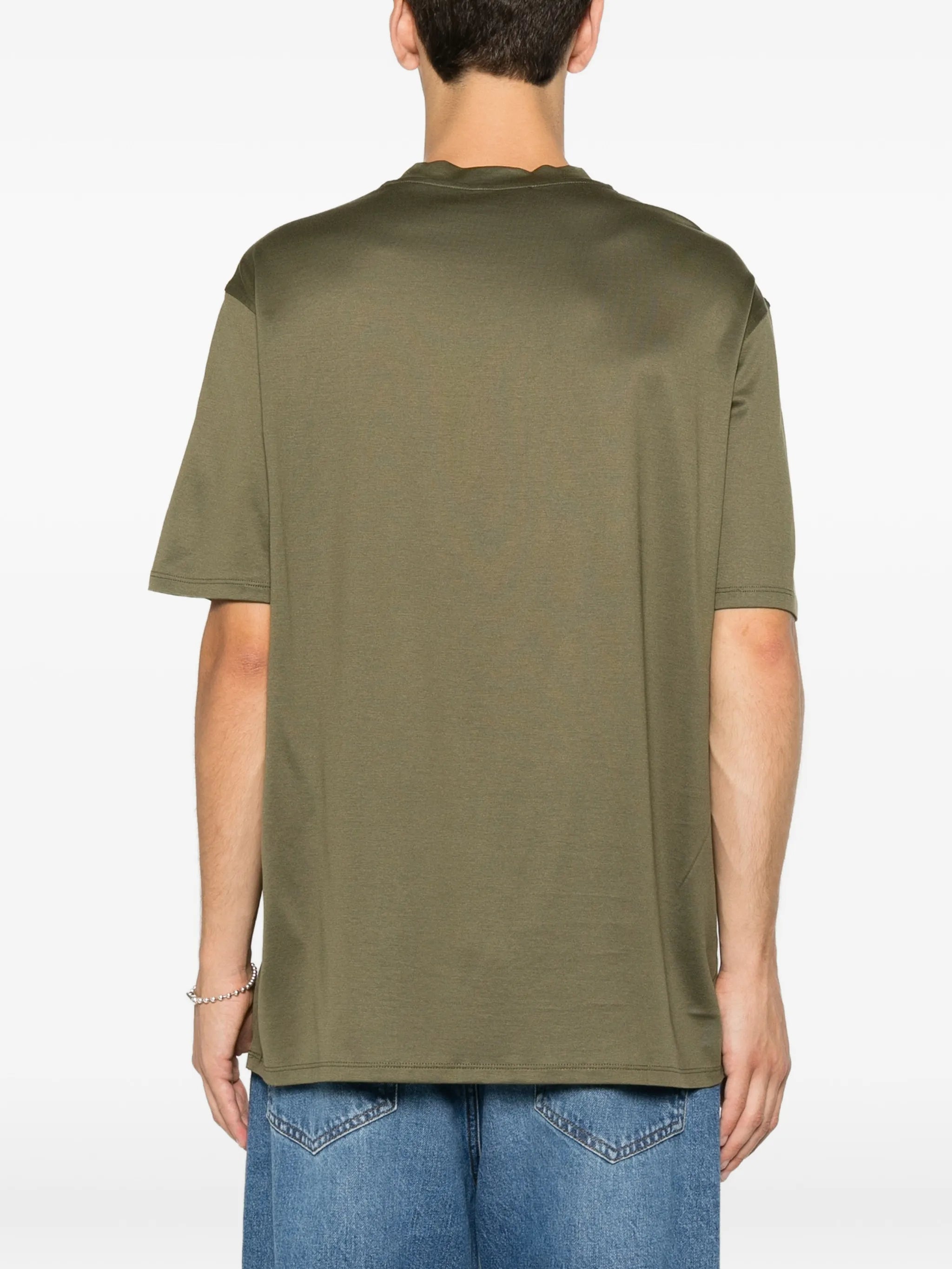 Emporio Armani Emporio Armani Logo-print Short-sleeve T-shirt, view 2