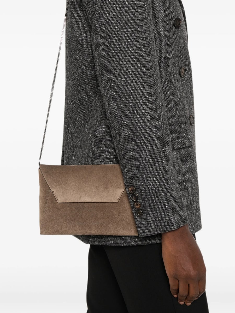Brunello Cucinelli Brunello Cucinelli Duo Monili-strap Shoulder Bag, view 3