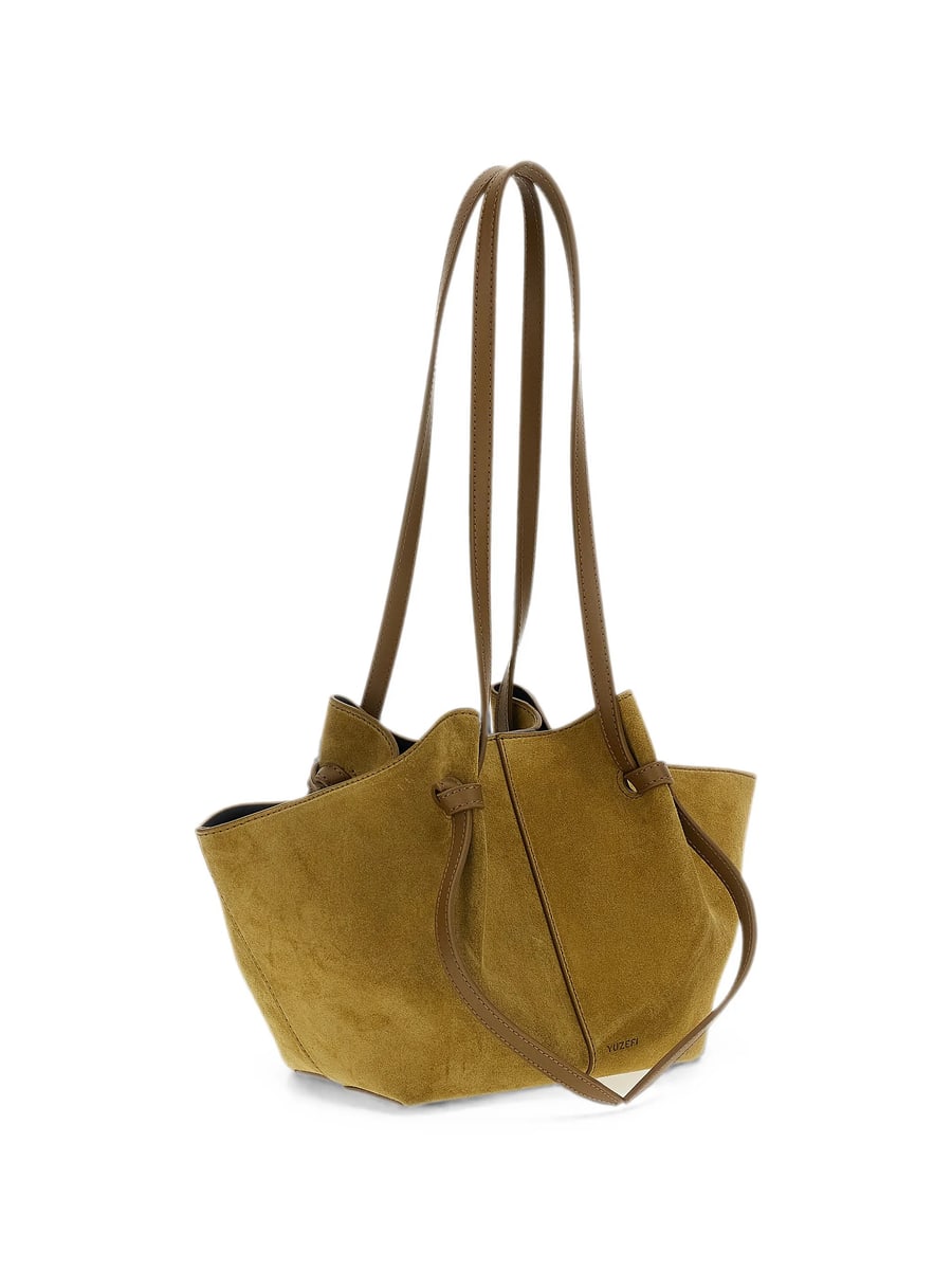 Yuzefi Yuzefi Mochi Suede Shoulder Bag, view 3