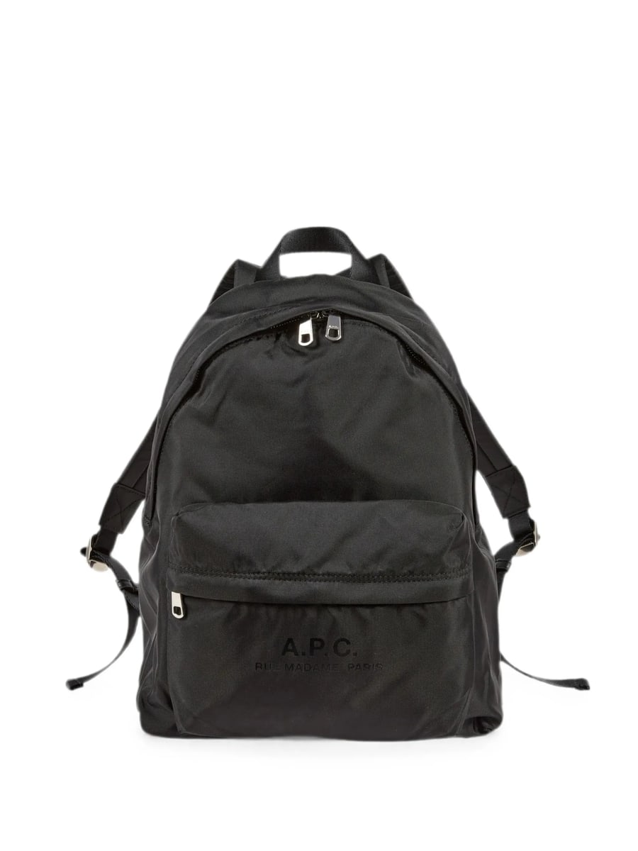 A.P.C. A.p.c. Logo-print Zip-around Backpack