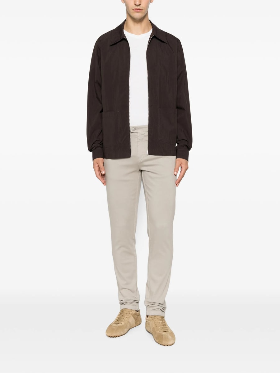 Tramarossa Tramarossa Luis Logo-patch Button-fastening Trousers, view 3
