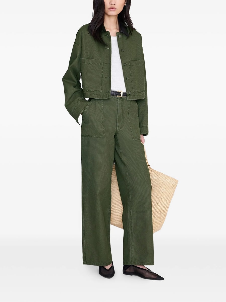 Anine Bing Anine Bing Yuma Cropped Jacket, view 2