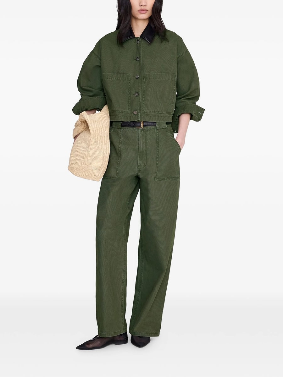 Anine Bing Anine Bing Yuma Cropped Jacket, view 3