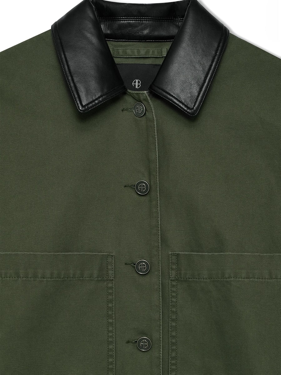 Anine Bing Anine Bing Yuma Cropped Jacket, view 4