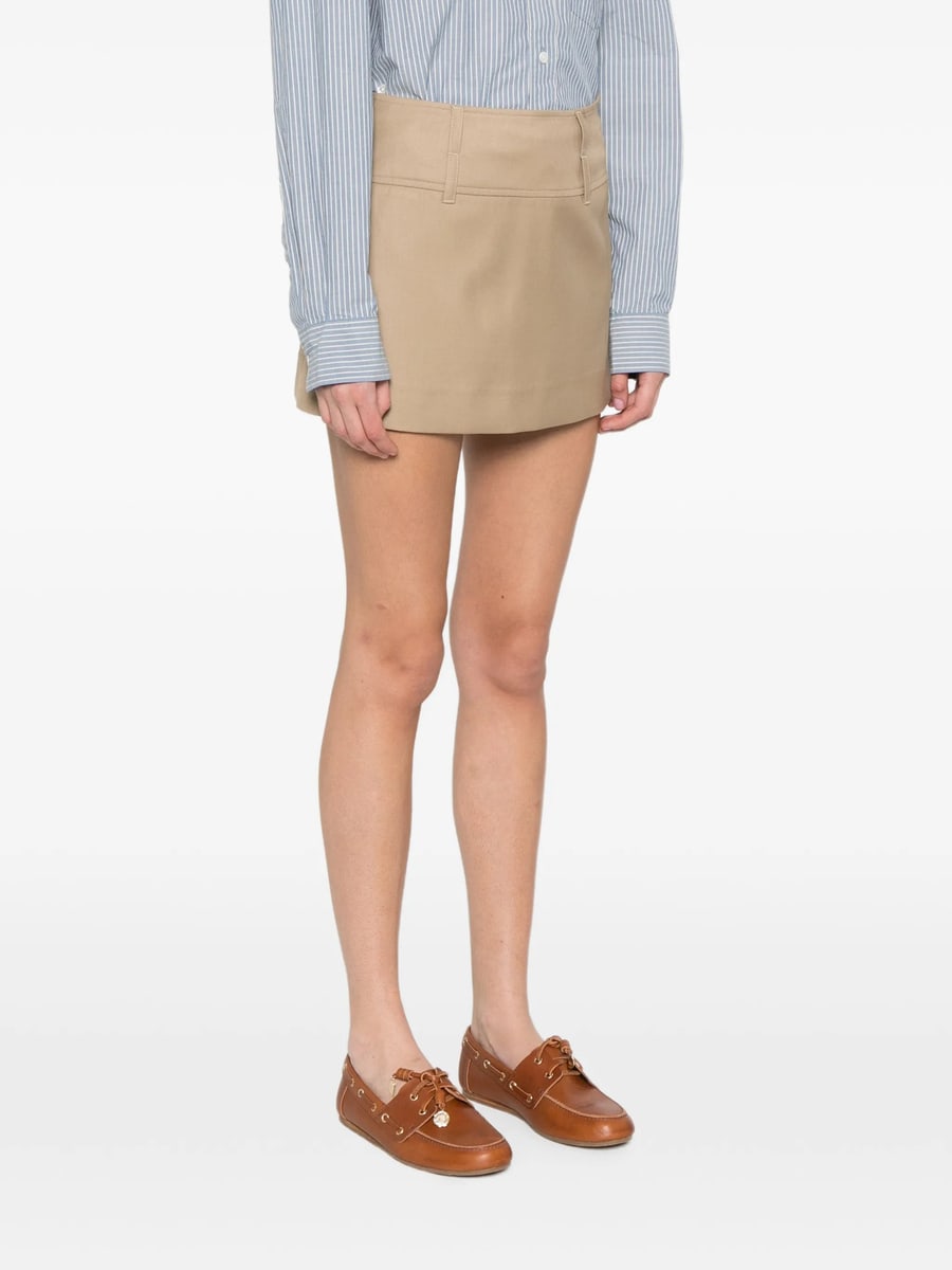 Dunst Dunst Belt Loops Short Skirt, view 4