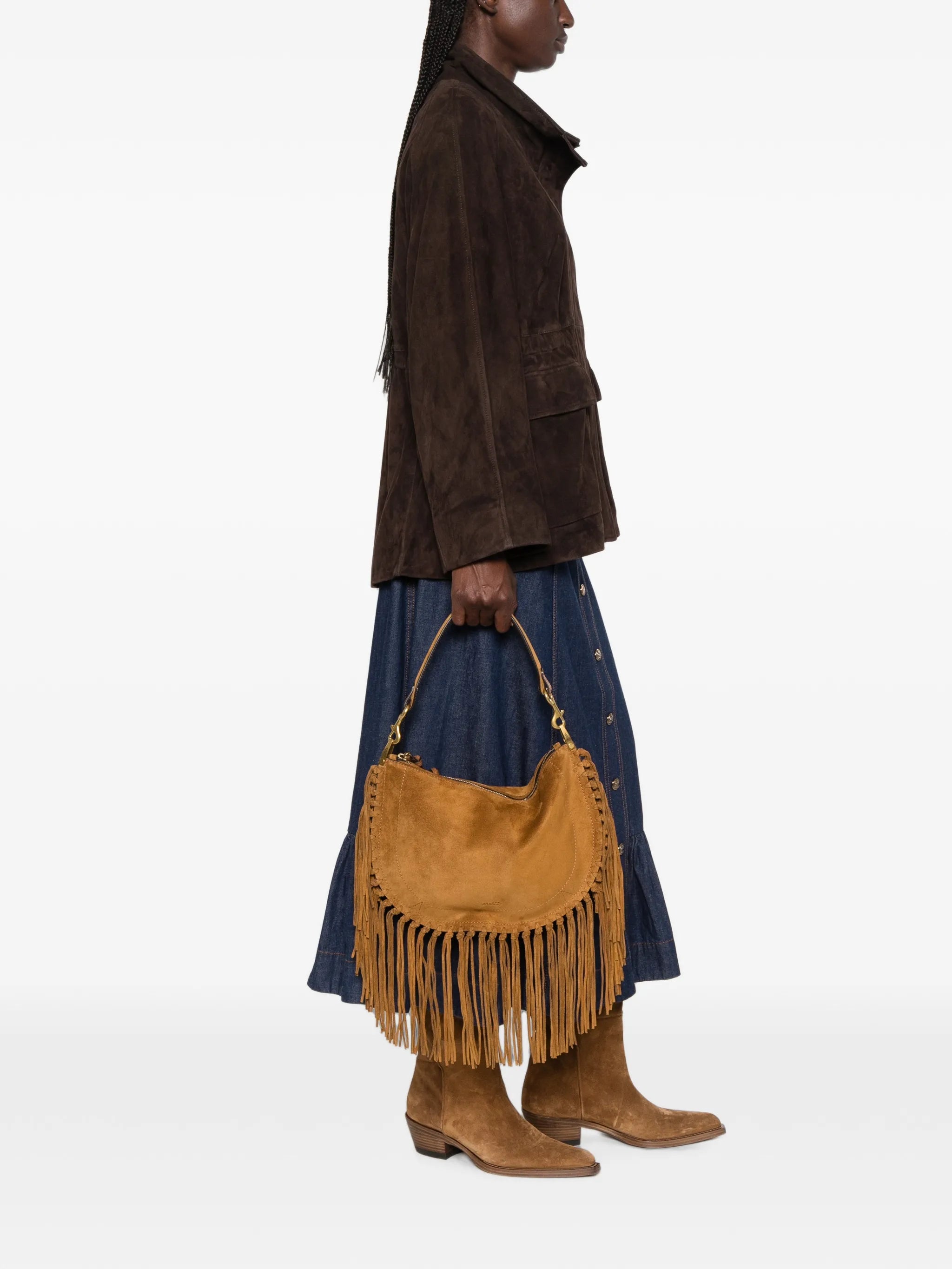Isabel Marant Isabel Marant Fringe-trim Shoulder Bag, view 2