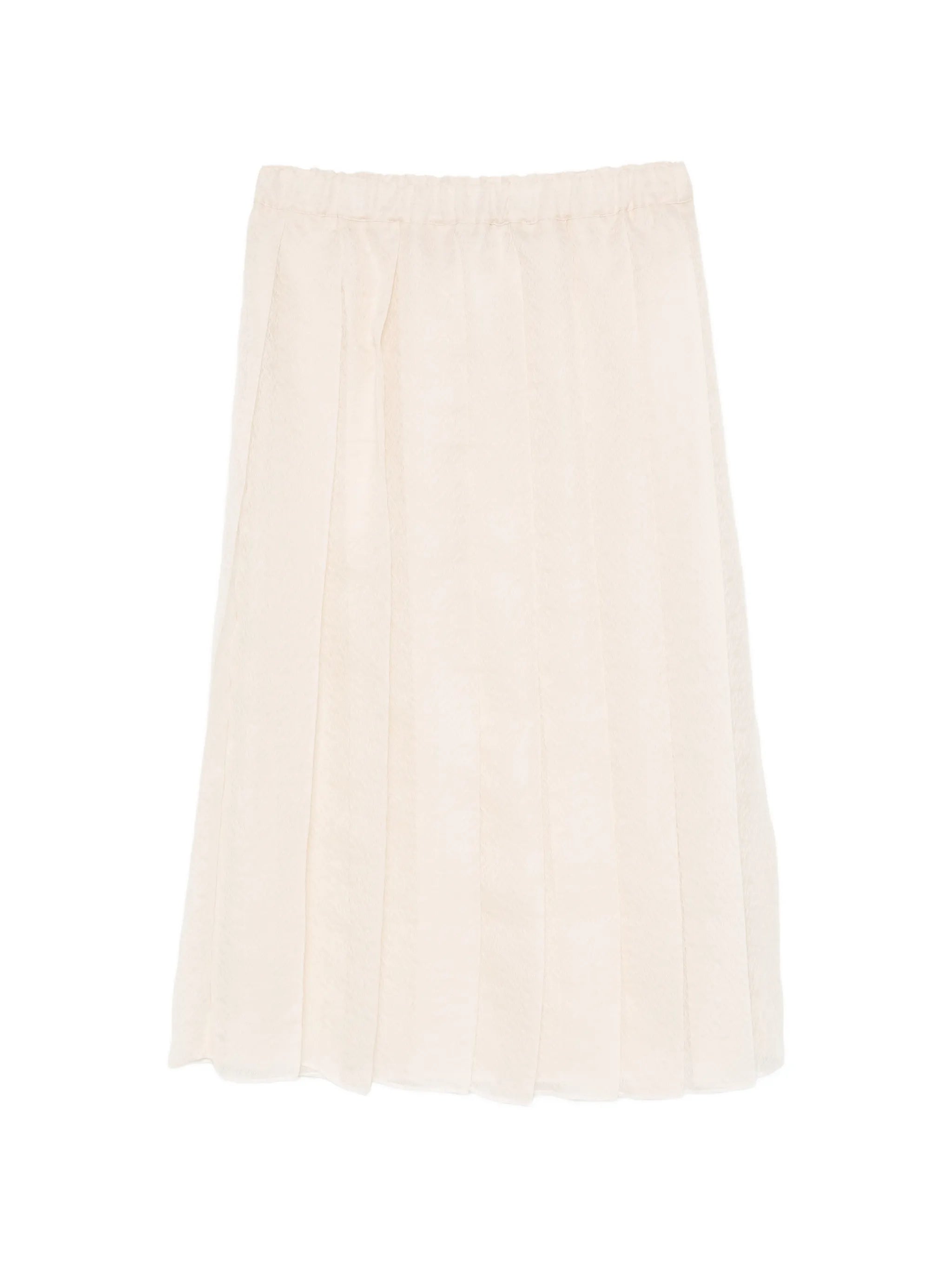 Fabiana Filippi Fabiana Filippi Pleated Semi-sheer Midi Skirt