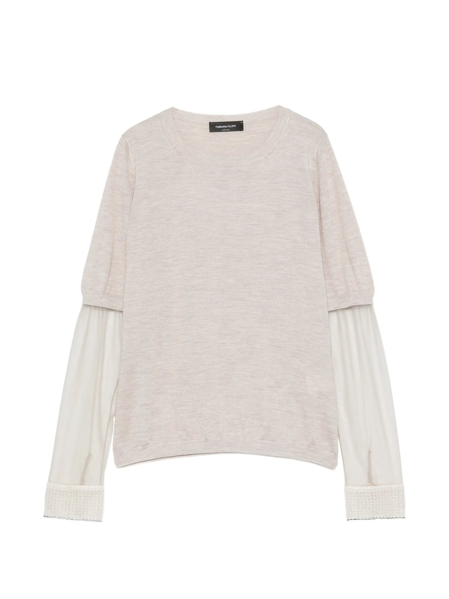 Fabiana Filippi Fabiana Filippi Sheer-panel Top