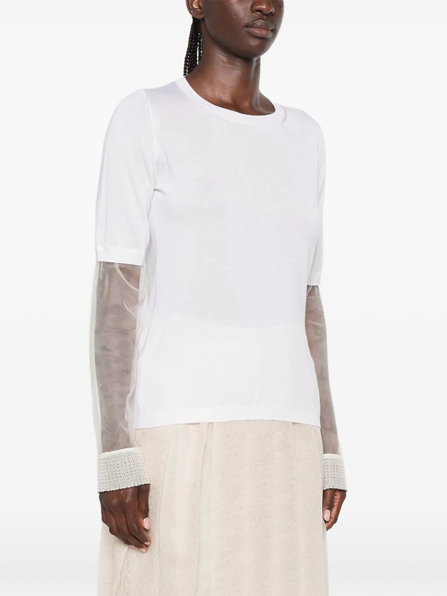 Fabiana Filippi Fabiana Filippi Long-sleeve T-shirt, view 5