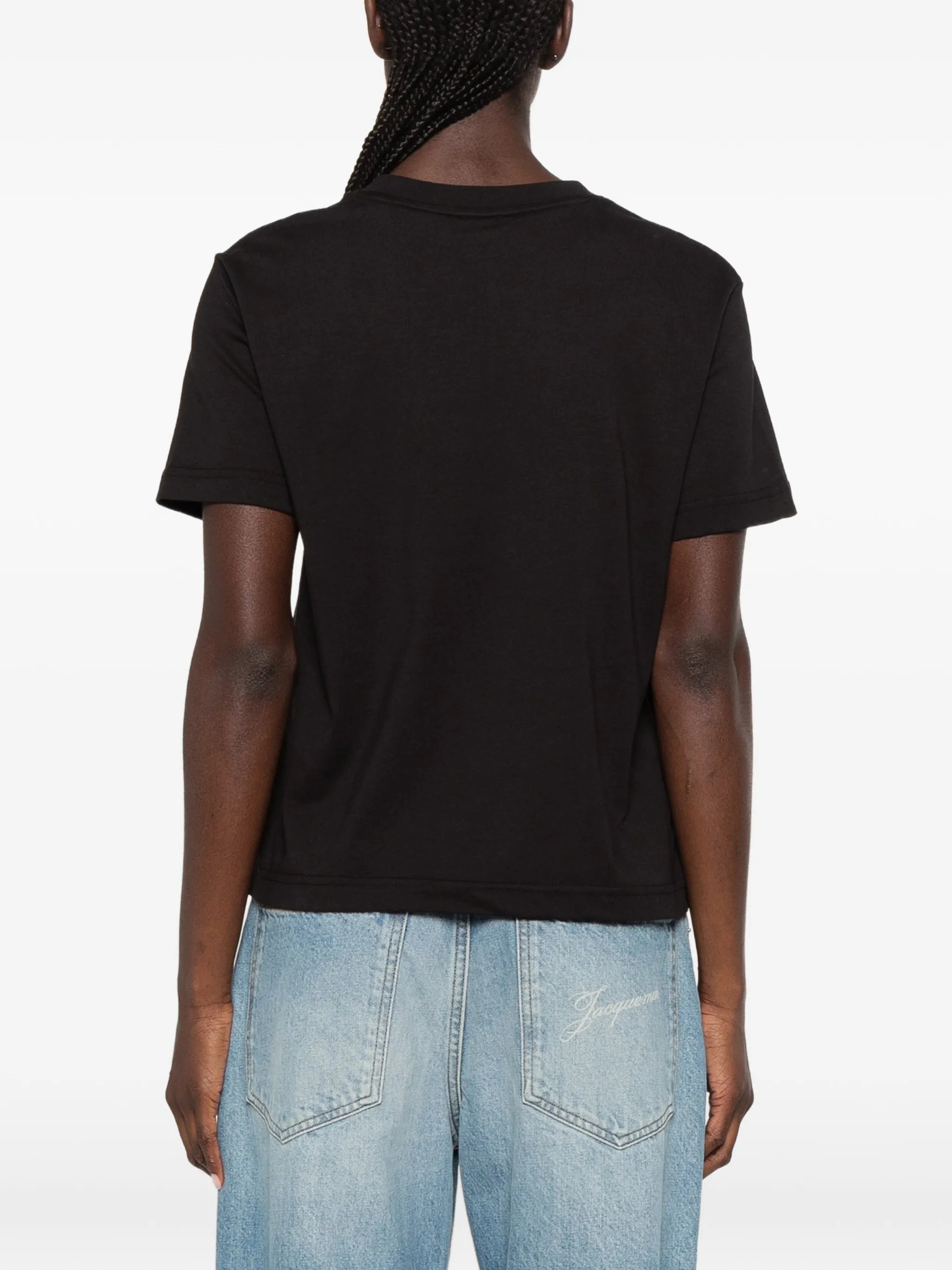 Calvin Klein Calvin Klein Logo-embroidered T-shirt, view 2