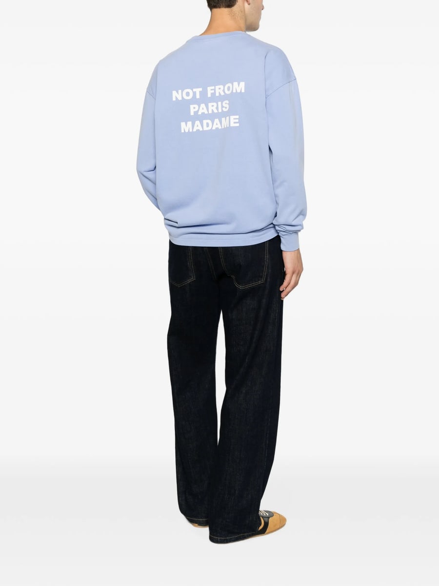 Drole De Monsieur Drole De Monsieur Long-sleeves Sweatshirt, view 4