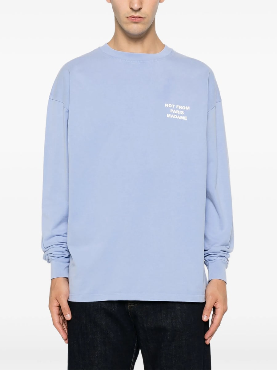 Drole De Monsieur Drole De Monsieur Long-sleeves Sweatshirt, view 5
