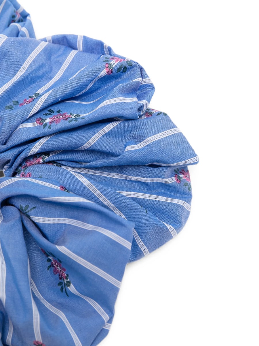 Etro Etro Floral-print Striped Scrunchie, view 2