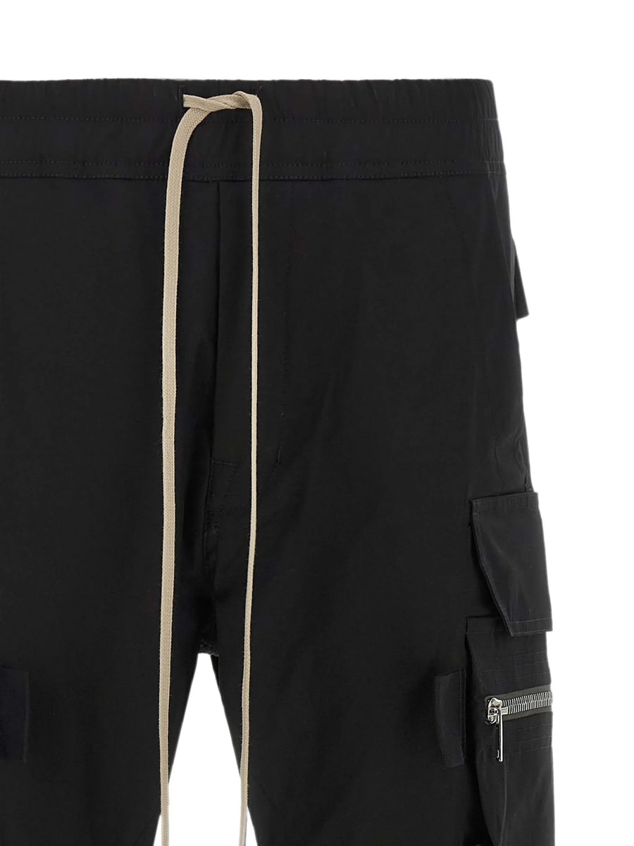 Rick Owens Rick Owens Tower Mastodon Cargo Drawstring Pants, view 4
