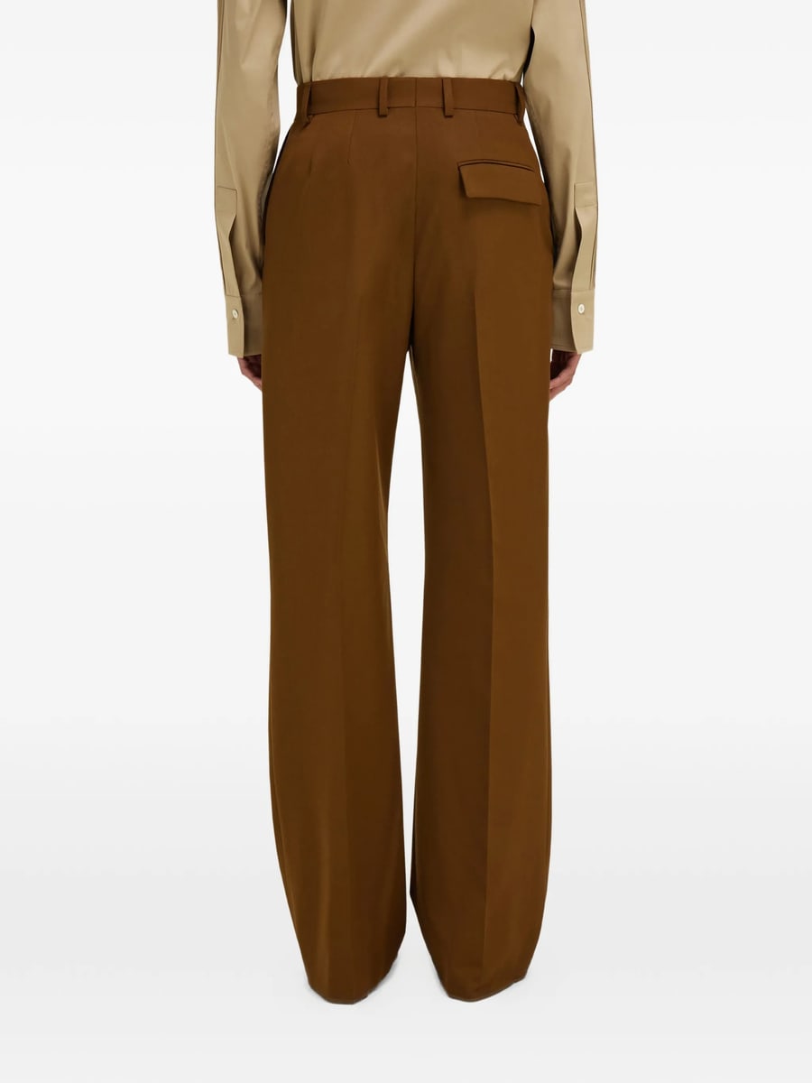 Ferragamo Ferragamo Tailored Trousers In Chevron, view 2