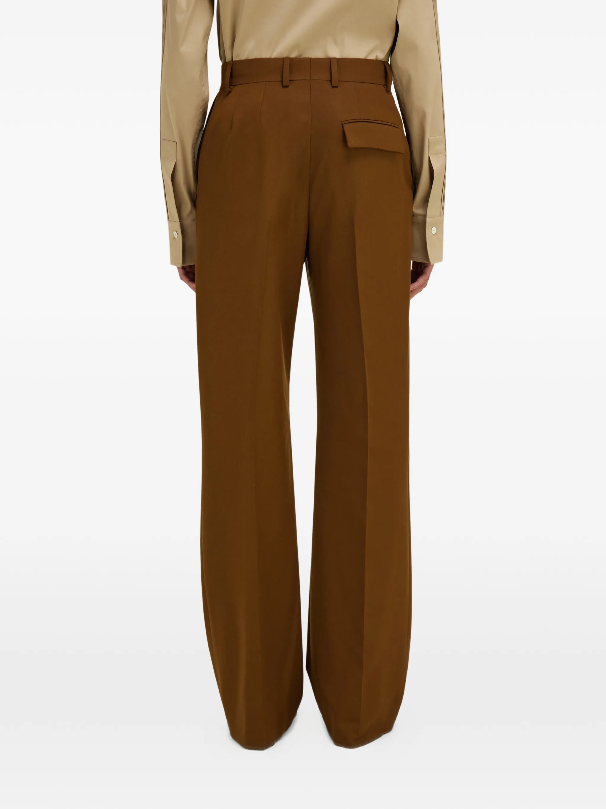 Ferragamo Ferragamo Tailored Trousers In Chevron, view 2