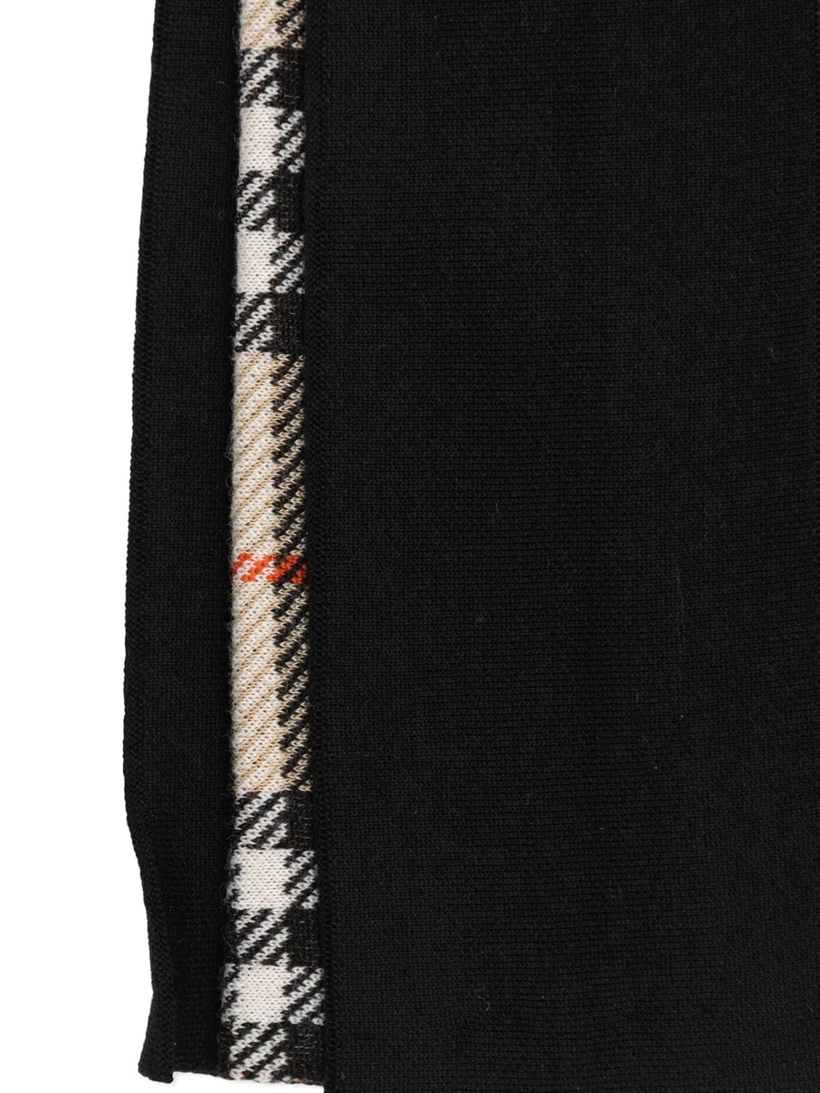 Burberry Burberry Check-panel Pleated Skirt, view 2