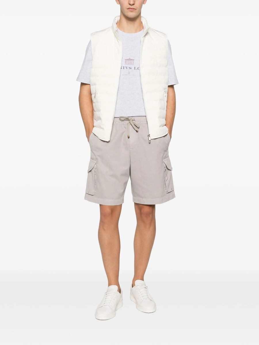 Brunello Cucinelli Brunello Cucinelli T-shirt With Print, view 3