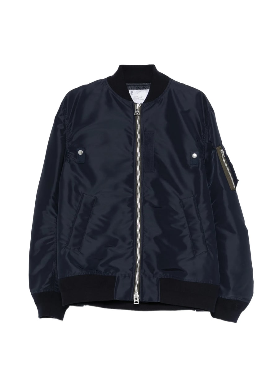 Sacai Sacai Zip-up Bomber Jacket