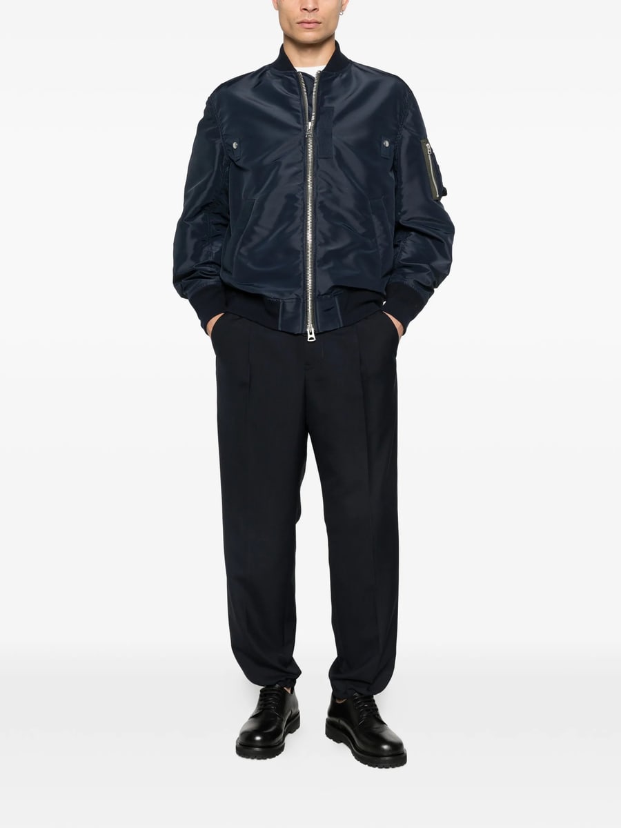Sacai Sacai Zip-up Bomber Jacket, view 4