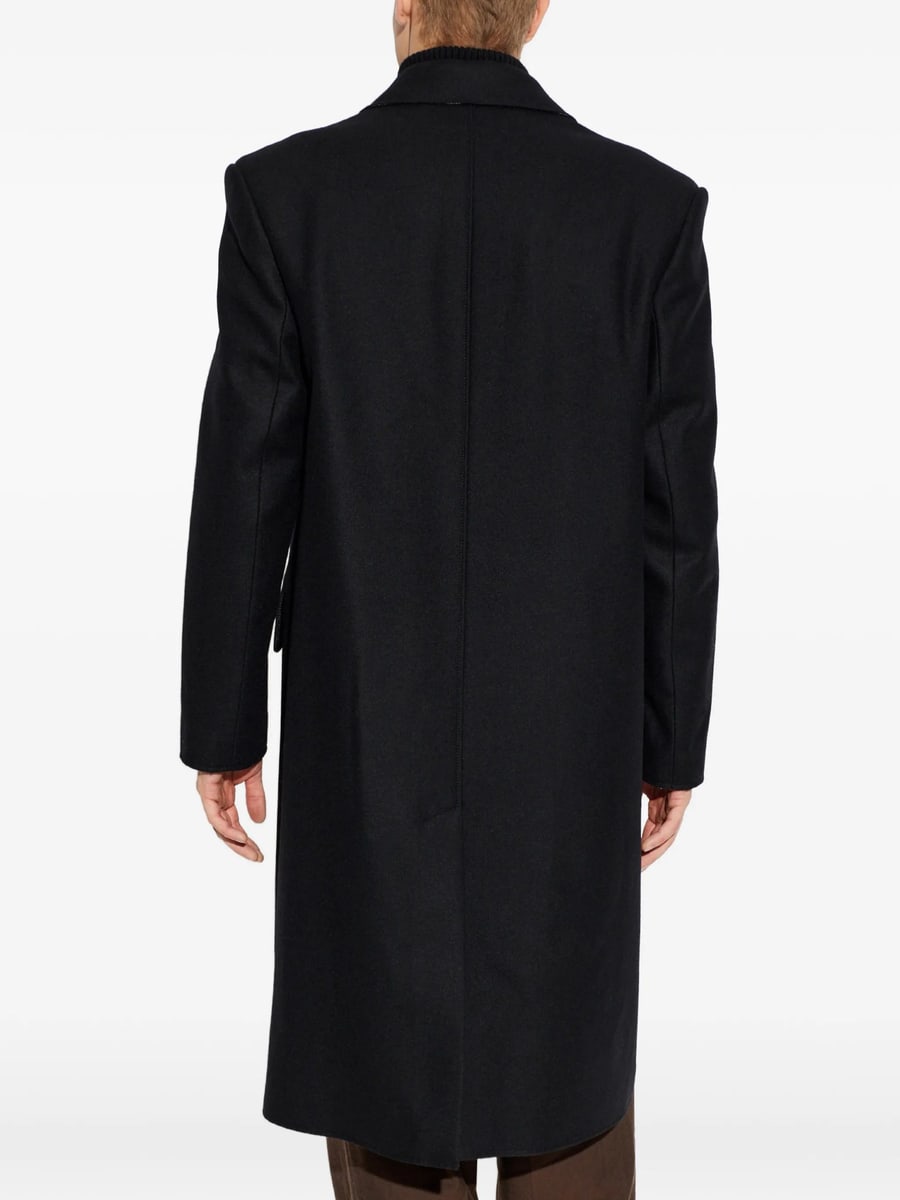 MM6 Maison Margiela Mm6 Maison Margiela Single-stitch Single-breasted Coat, view 4
