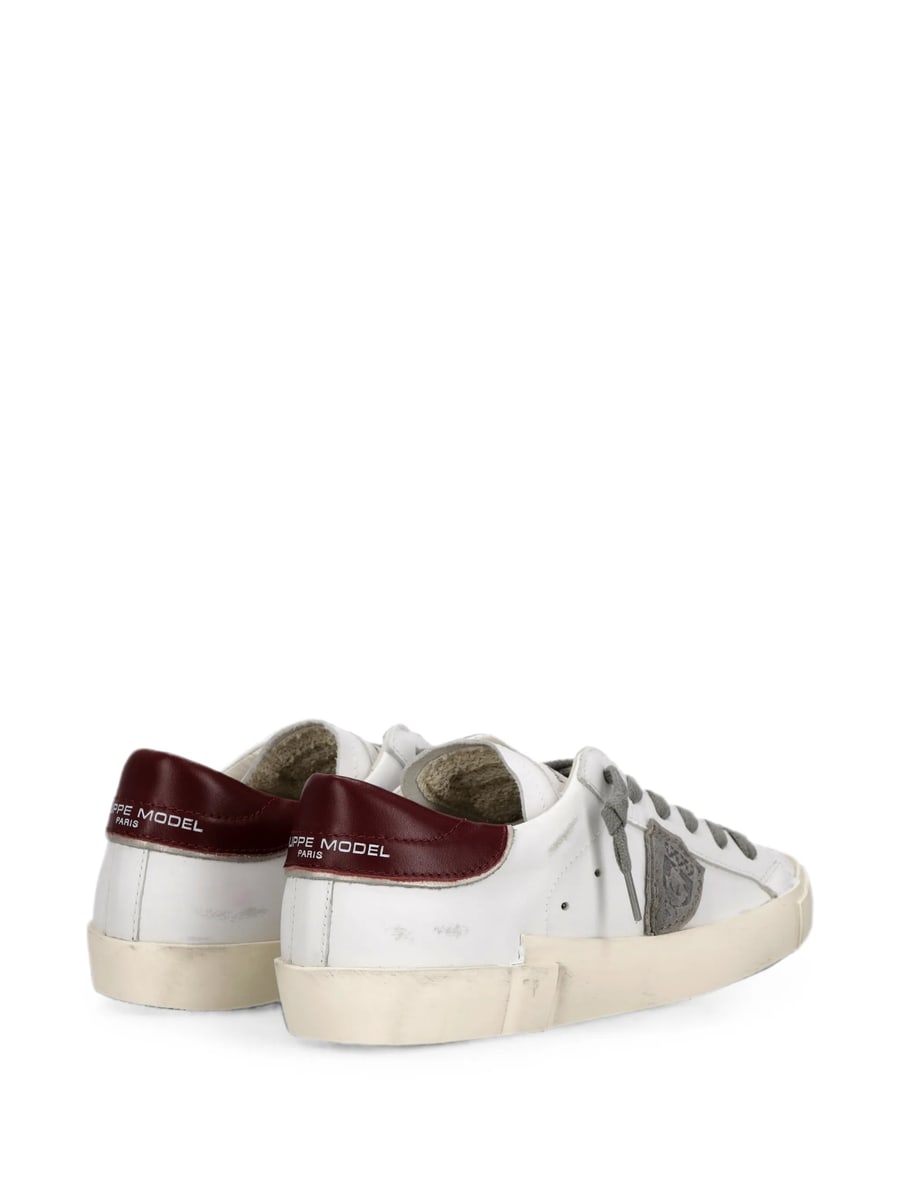 Philippe Model Philippe Model PRSX Low Leather Sneakers, view 4
