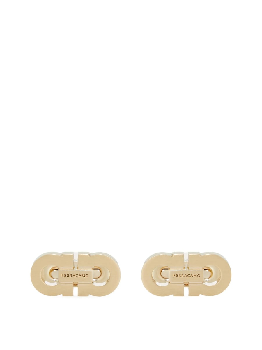 Ferragamo Ferragamo Double Gancini Cufflinks