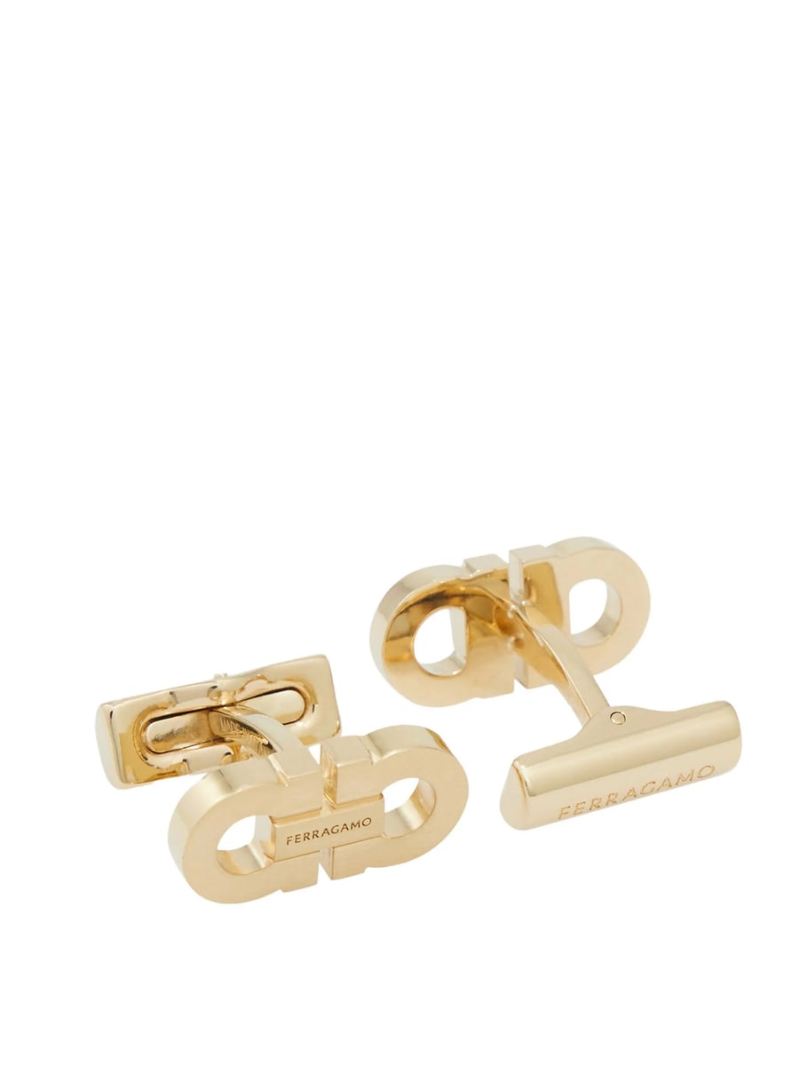 Ferragamo Ferragamo Double Gancini Cufflinks, view 2