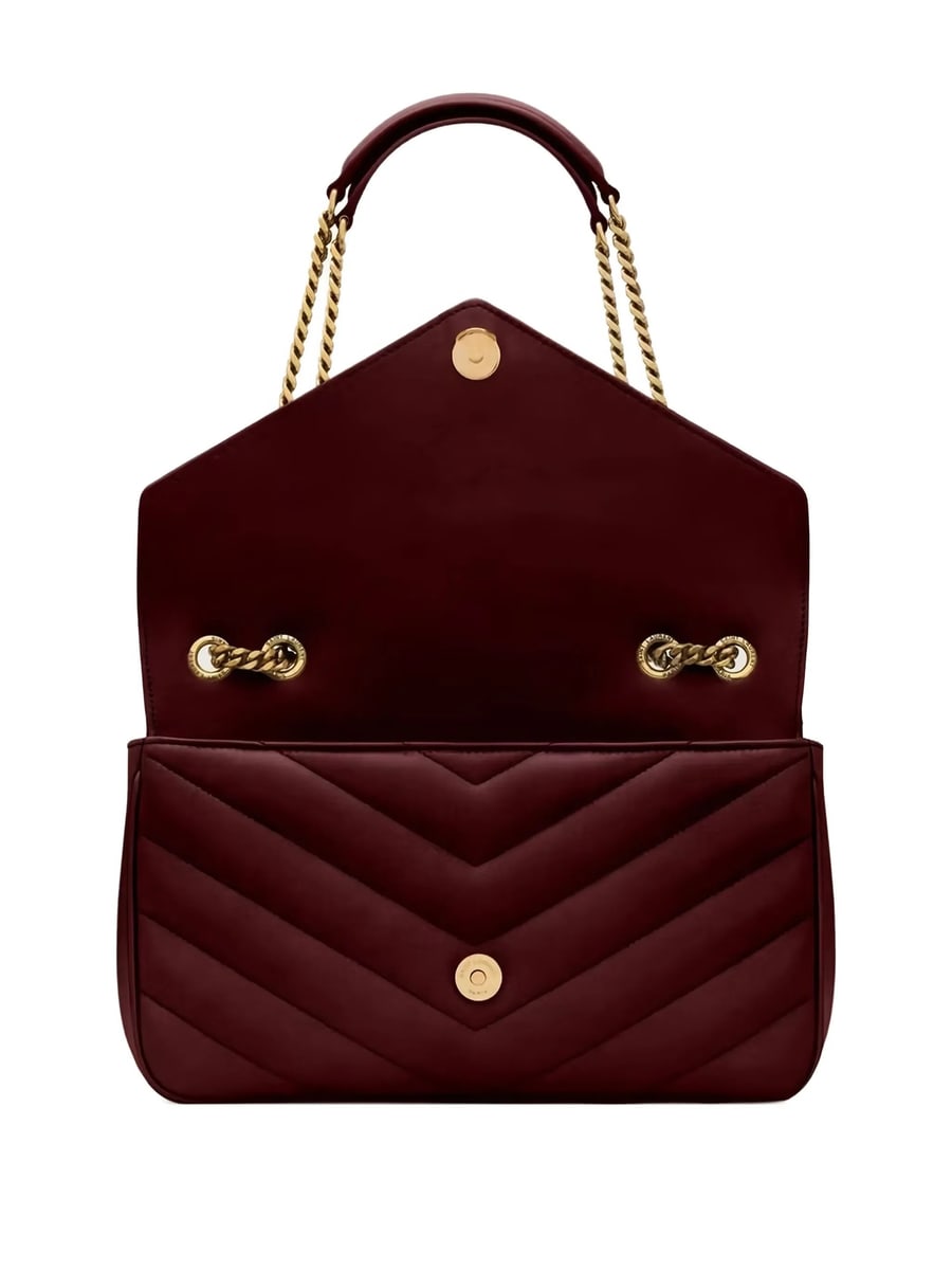 Saint Laurent Saint Laurent Loulou Medium Shoulder Bag, view 4