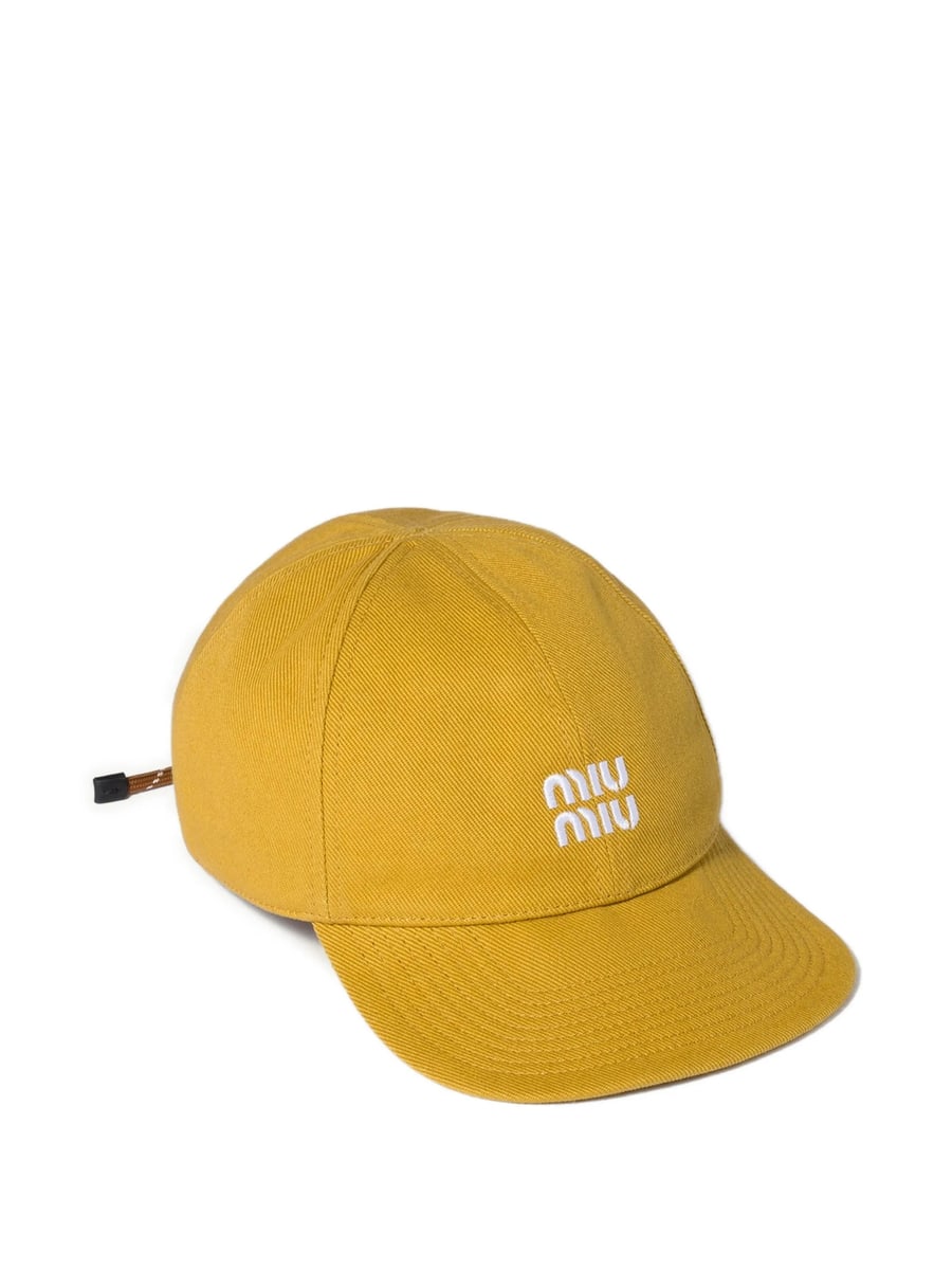 Miu Miu Miu Miu Denim Baseball Cap