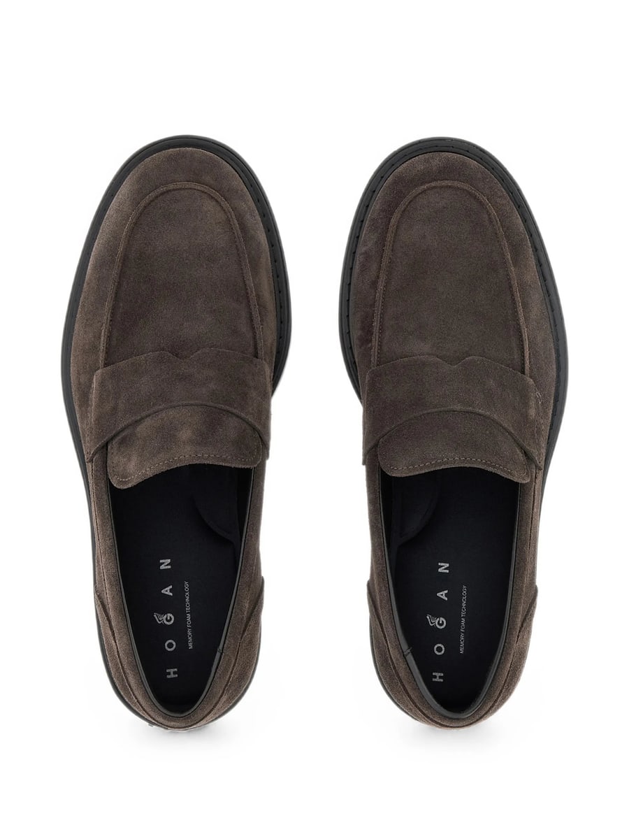 Hogan Hogan H704 Loafers, view 3