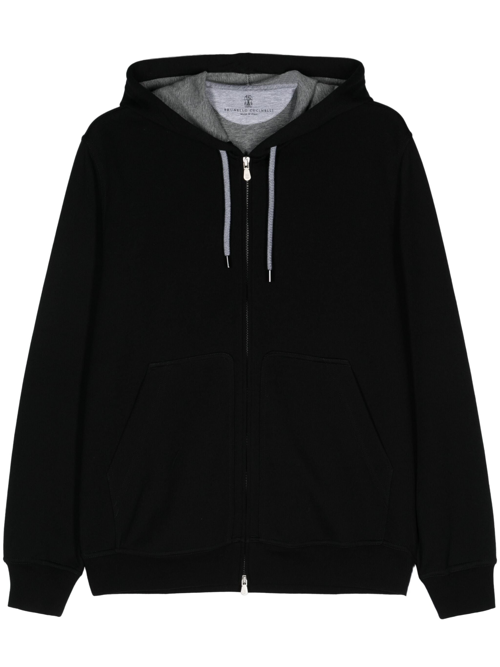 Brunello Cucinelli Brunello Cucinelli Zip-up Drawstring Hoodie