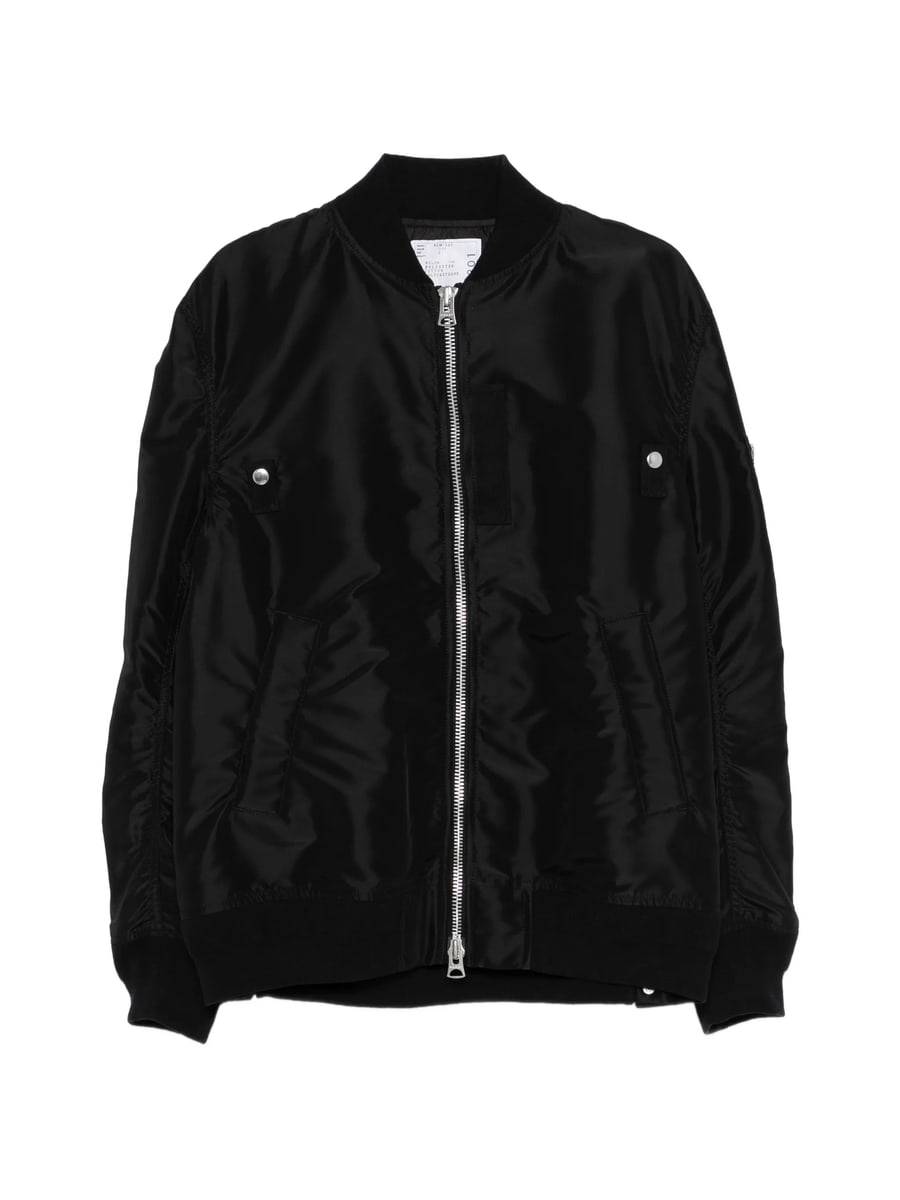 Sacai Sacai Zip-up Bomber Jacket