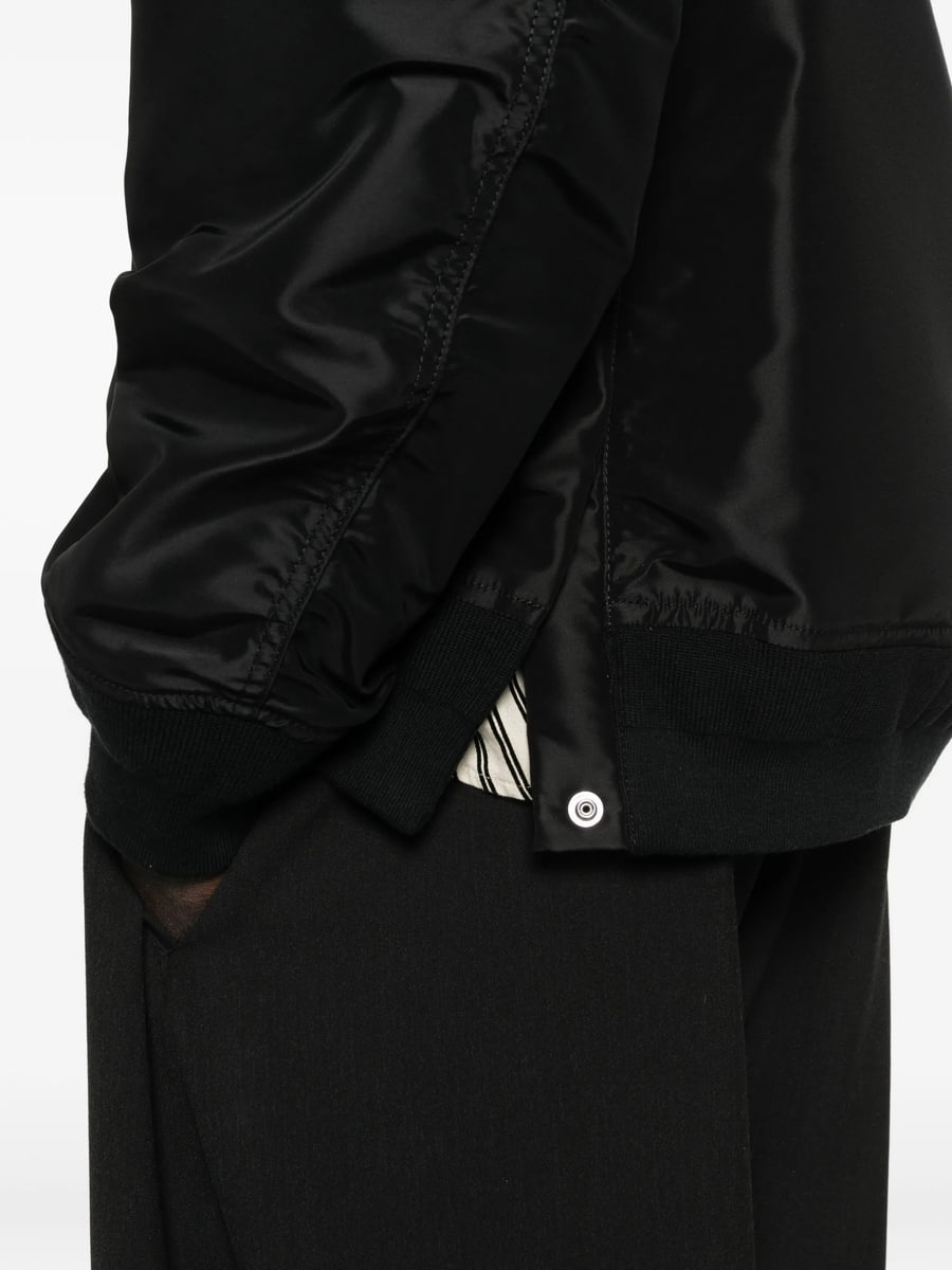 Sacai Sacai Zip-up Bomber Jacket, view 4