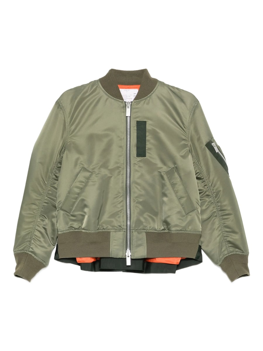 Sacai Sacai Zip Pocket Bomber Jacket