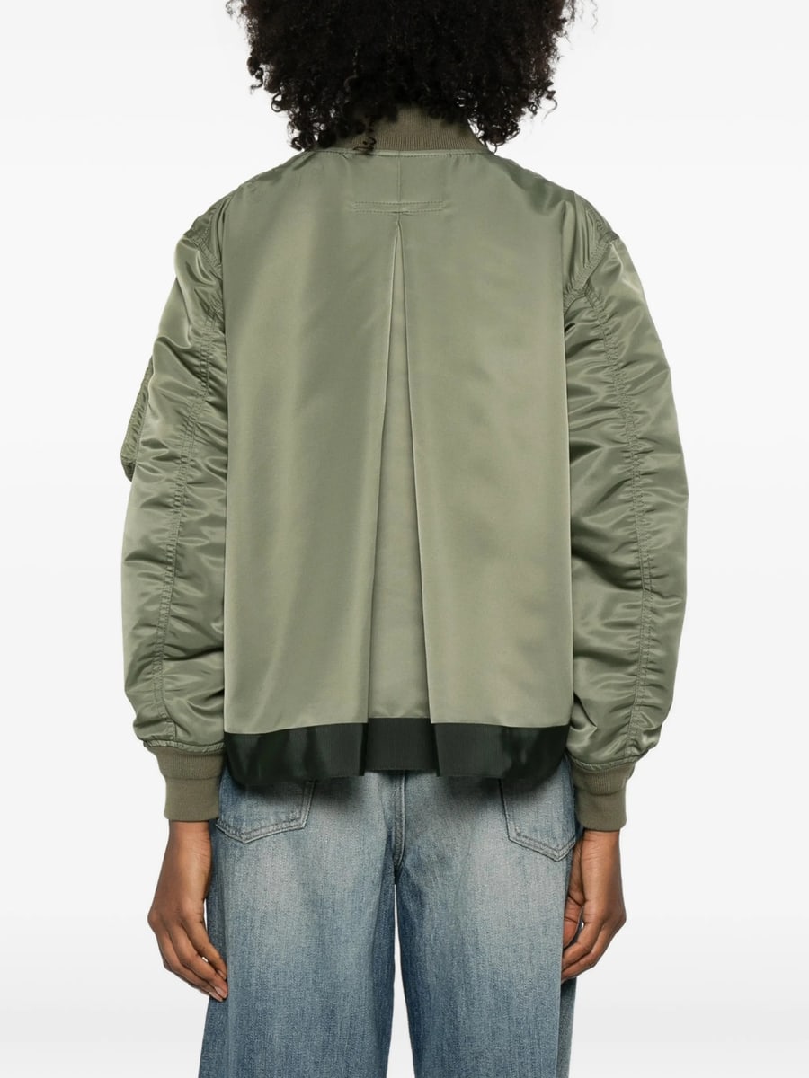 Sacai Sacai Zip Pocket Bomber Jacket, view 2