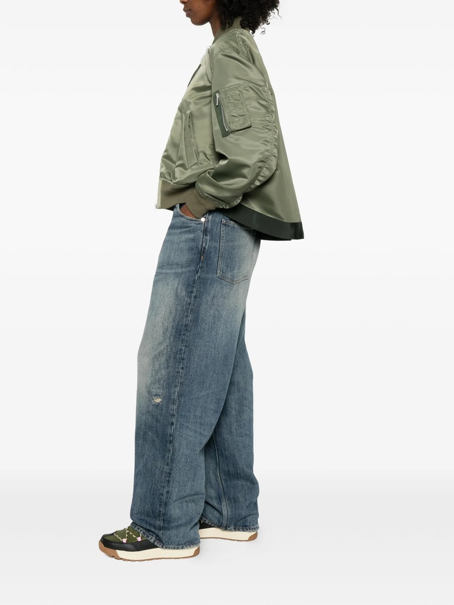 Sacai Sacai Zip Pocket Bomber Jacket, view 3