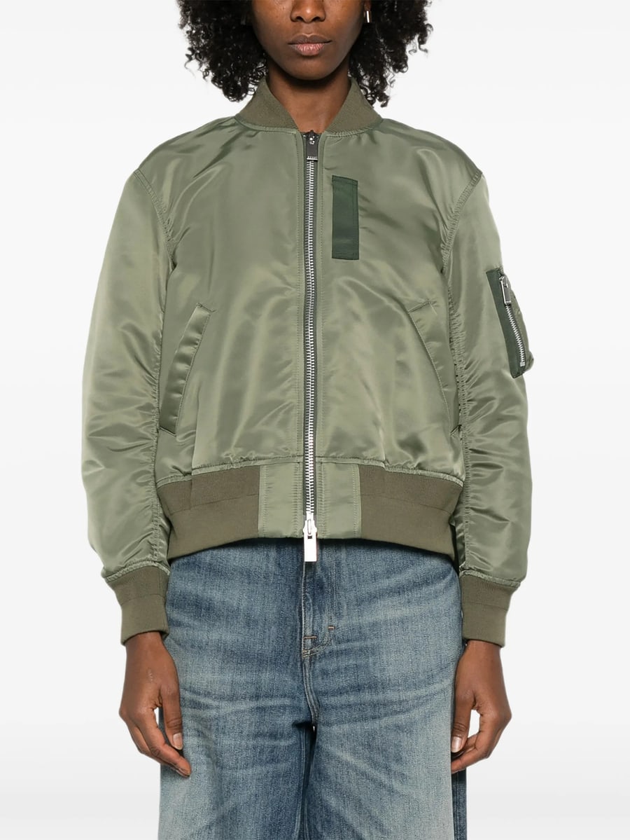 Sacai Sacai Zip Pocket Bomber Jacket, view 5
