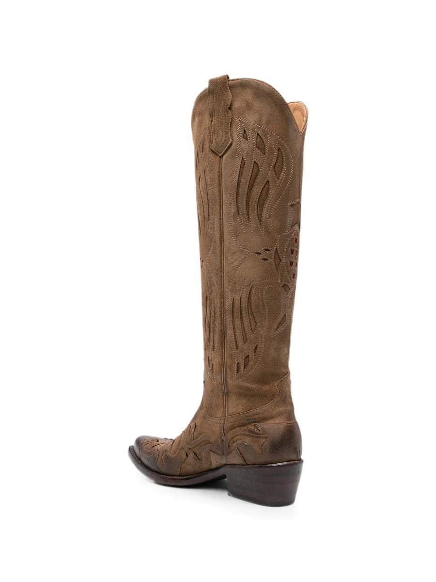 Eraldo Eraldo Malu Embroidered-design Boots, view 3