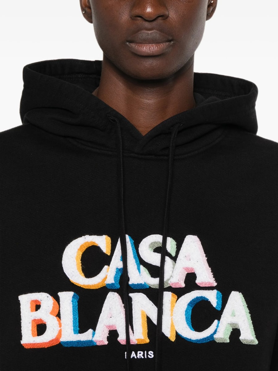 Casablanca Casablanca Drawstring Hoodie, view 3