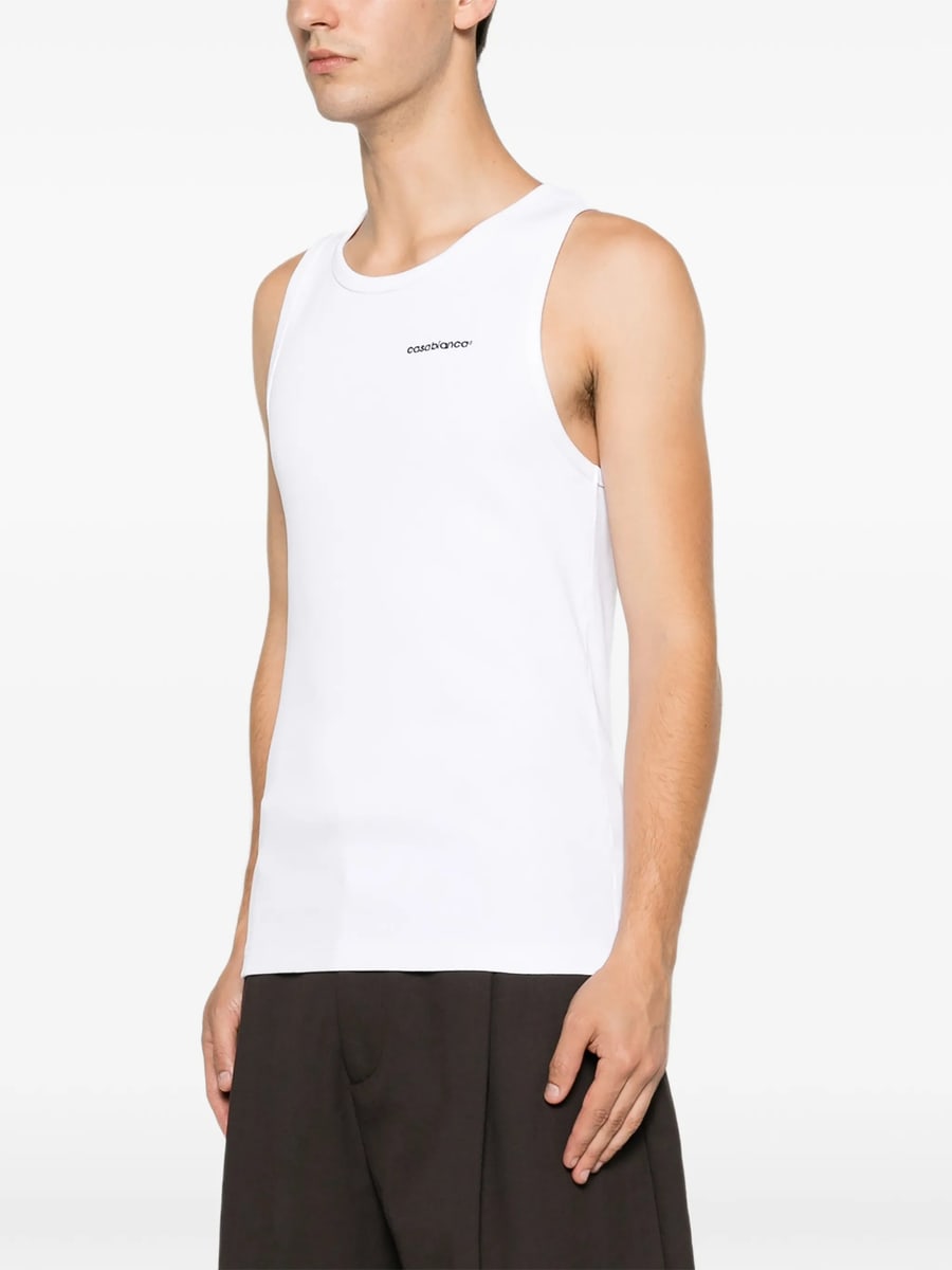 Casablanca Casablanca Logo-print Tank Top, view 5
