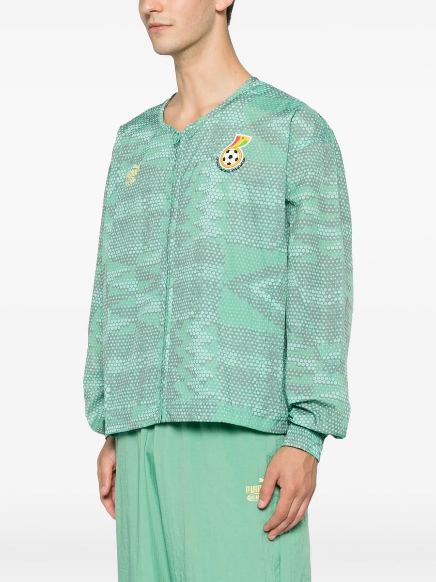 Puma Puma Patterned Zip-up Jacket