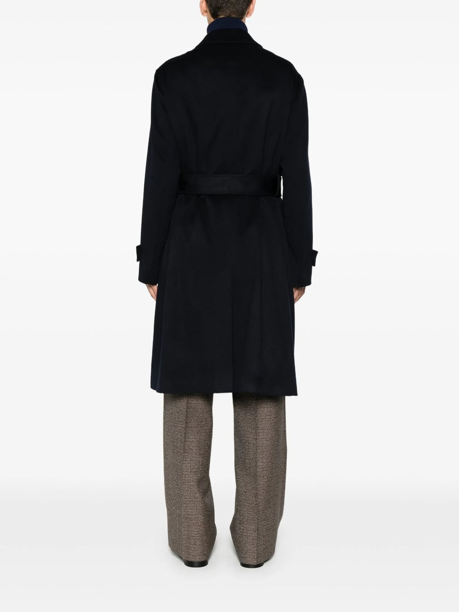 Lardini Lardini Belted Button-up Coat, view 4