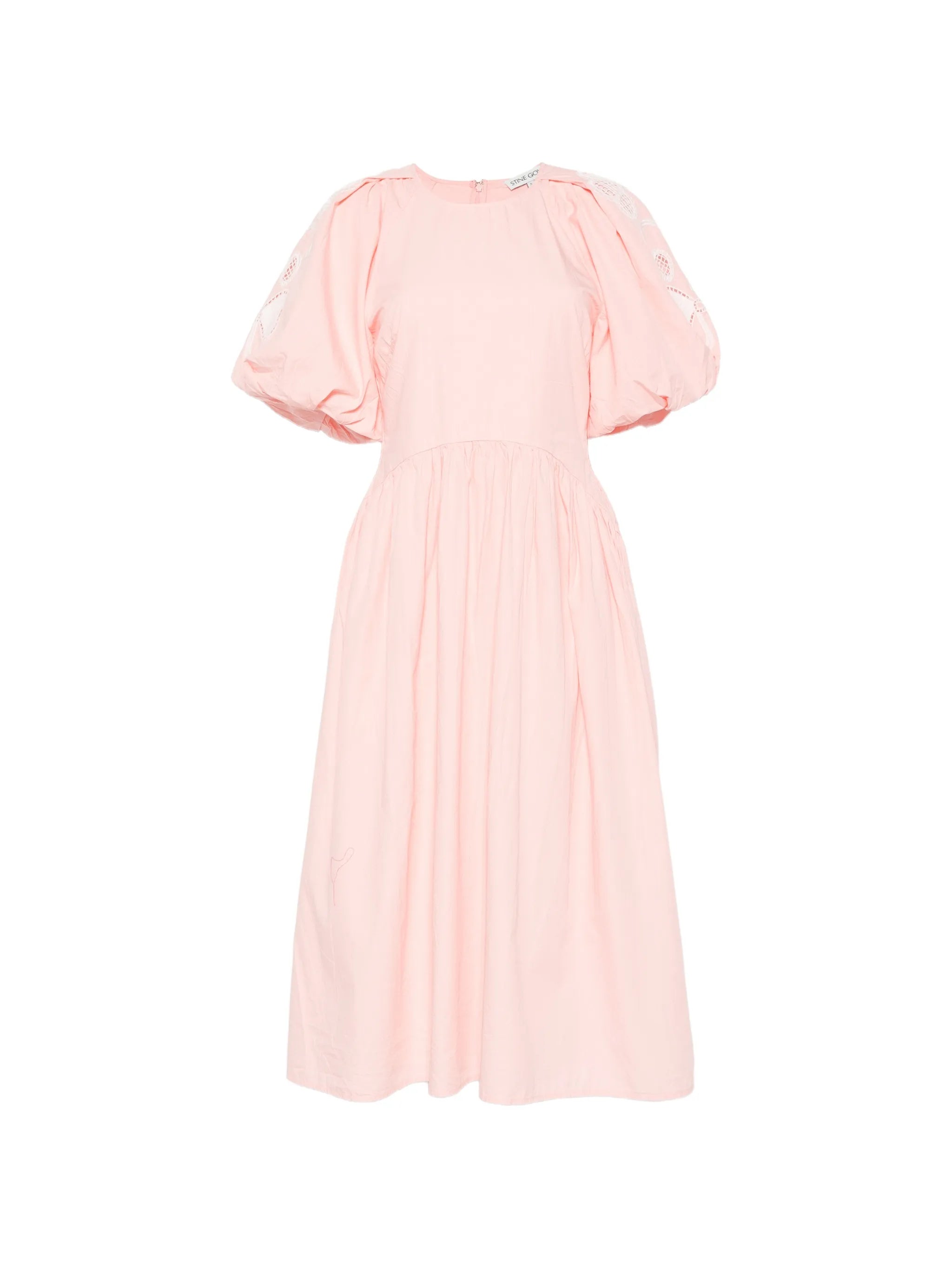 Stine Goya Stine Goya Broderie-anglaise Puff-sleeve Dress