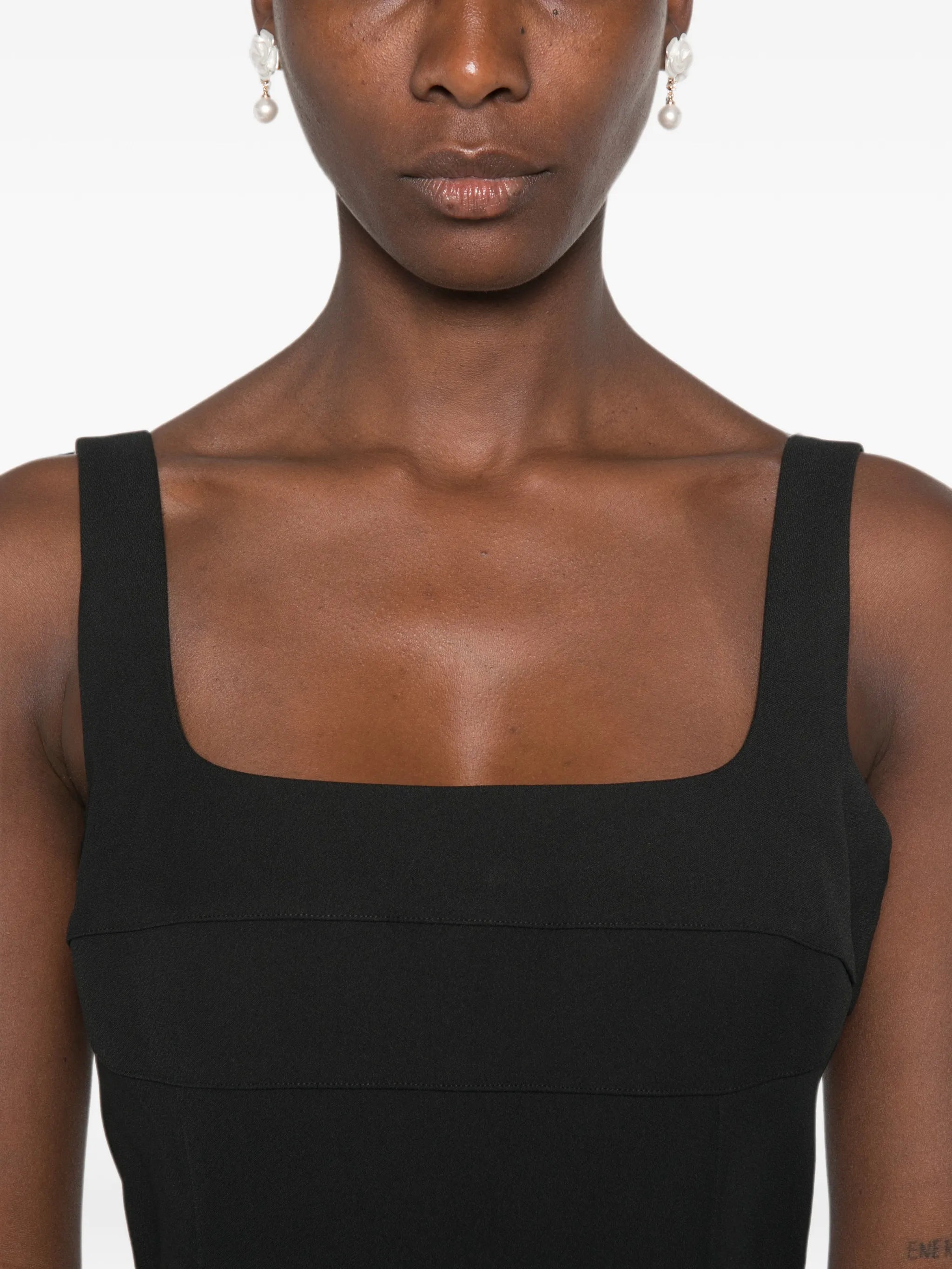 Stine Goya Stine Goya Square-neck Flared Dress, view 2