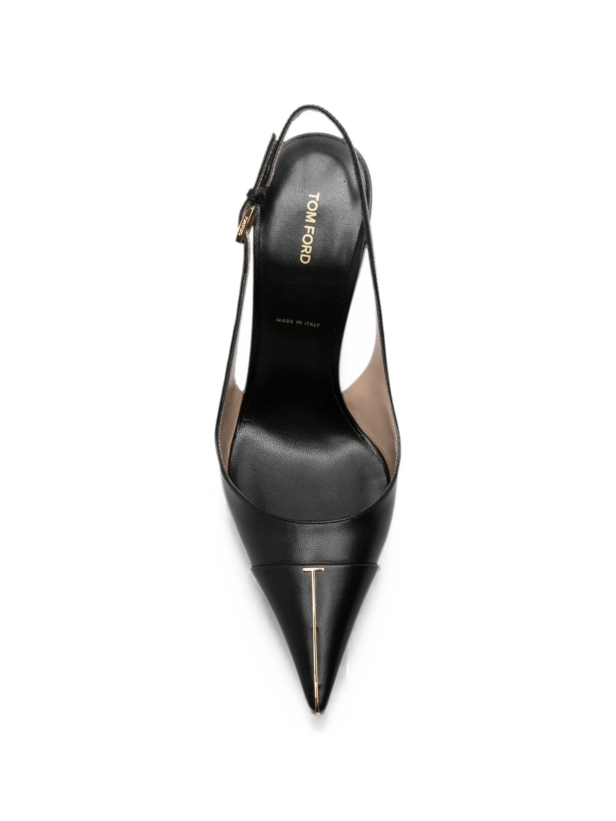 Tom Ford Tom Ford T-line Slingback Heeled Pumps, view 2