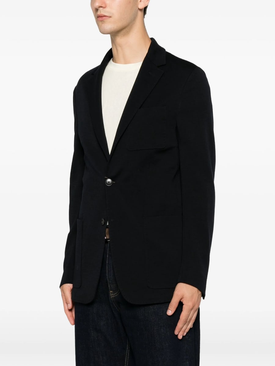 Canali Canali Single-breasted Notched-lapel Blazer, view 2