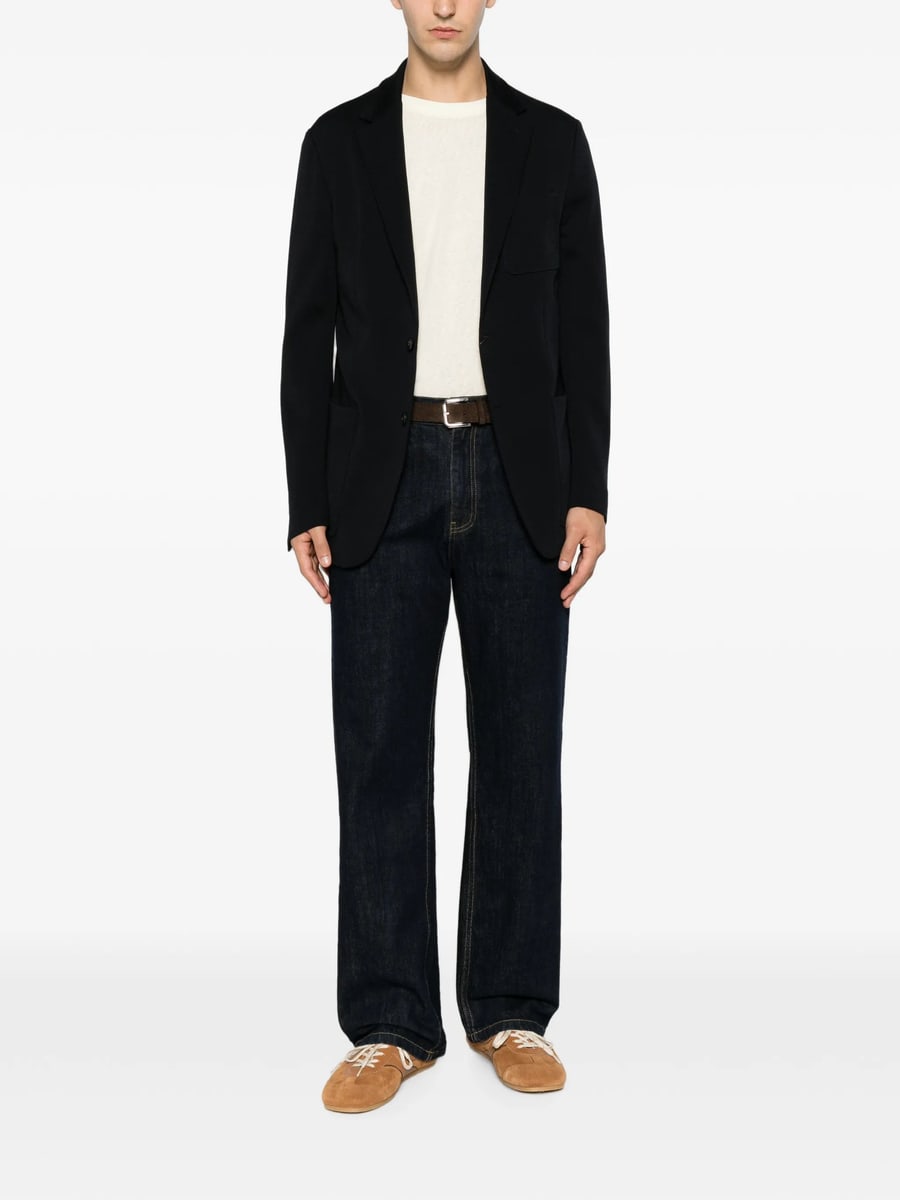 Canali Canali Single-breasted Notched-lapel Blazer, view 4