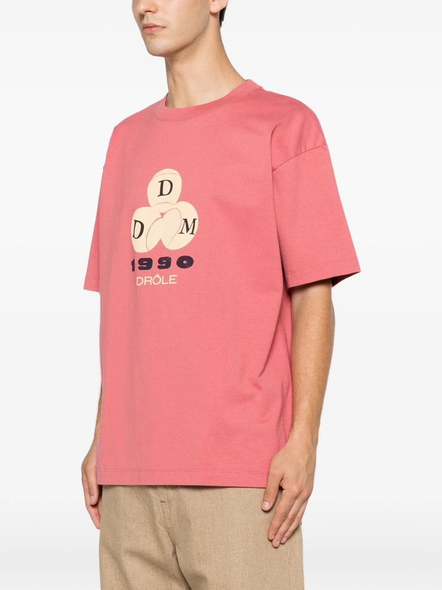 Drole De Monsieur Drole De Monsieur Graphic-print T-shirt, view 4